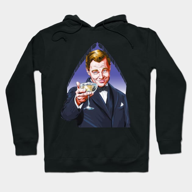 Leonardo De Caprio - An illustration by Paul Cemmick Hoodie by PLAYDIGITAL2020